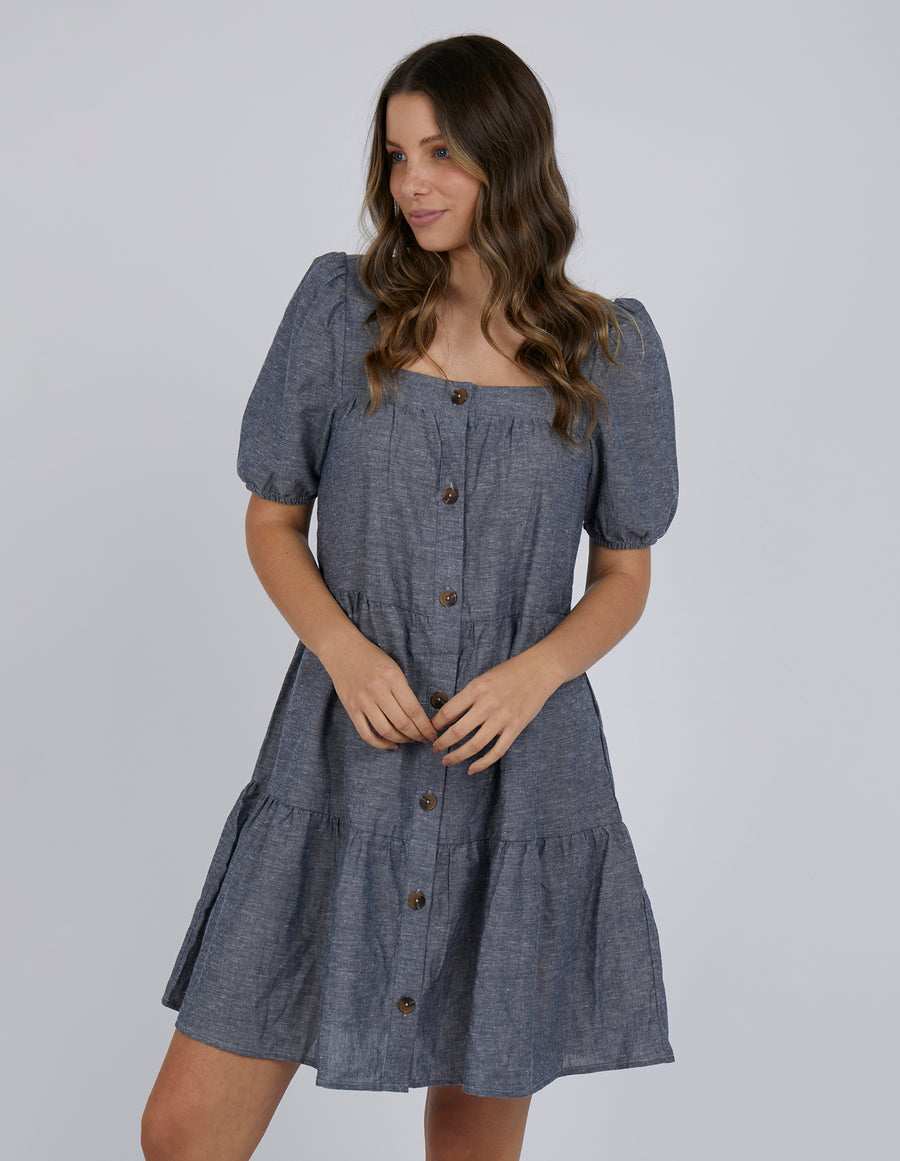 Aster Dress - Blue