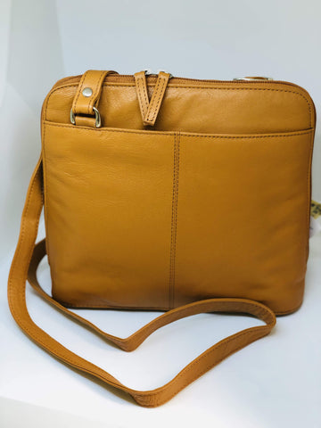 Medium Leather Ladies Bucket Handbag