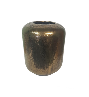 Gold Stoneware Vase - Small