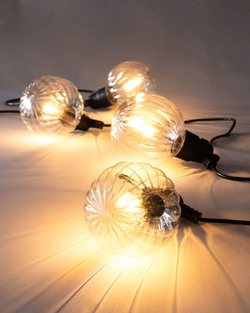 Round Art Deco Festoon Lights