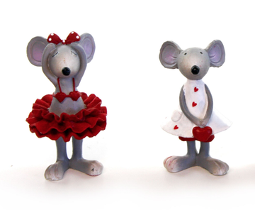 Mice Red Heart