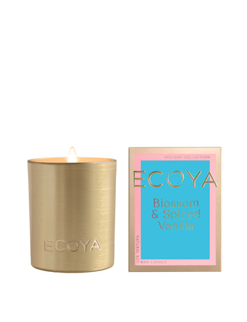Blossom & Spiced Vanilla Mini Goldie Candle Holiday Collection