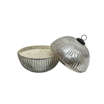 Ribbed Bauble Candle - Small