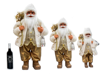 Santa Collection - Gold Boots/Small