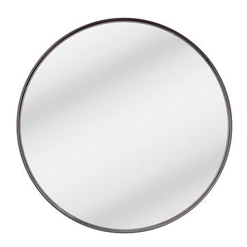 Nordic Round Mirror with Metal Frame