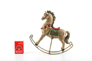 Red & Green II Rocking Horse - Small