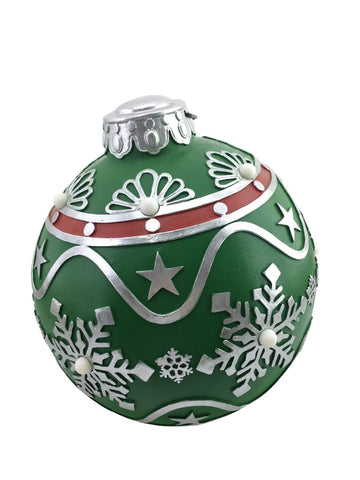 Light Up Bauble - X Large/Green