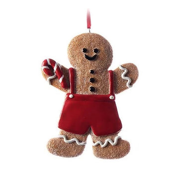 Resin Tree Hanger - Gingerbread Boy