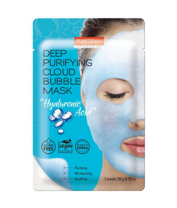 Purederm Deep Purifying Cloud Bubble Mask 