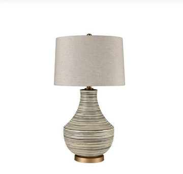 Malachi Ceramic Table Lamp with Shade