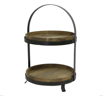 Ploughmans Cake Stand 2 Tier