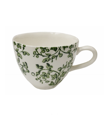 Florentine Verde Handprinted Cups