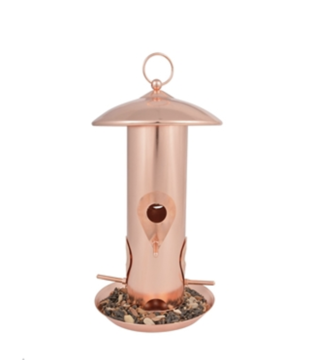 Copper Seed Bird Feeder