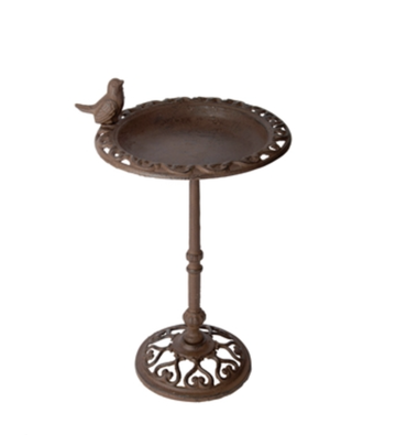 Bird Bath On Pole
