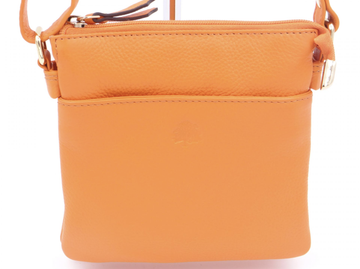 Compact Crossbody Bag - Orange