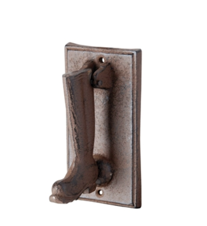 Cast Iron Boot Doorknocker