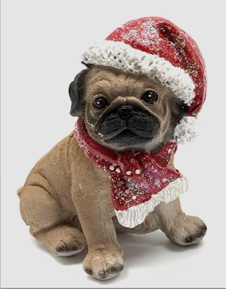 Dogs Christmas - Pug
