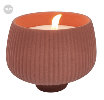 Marlow Ripple Candle Pink