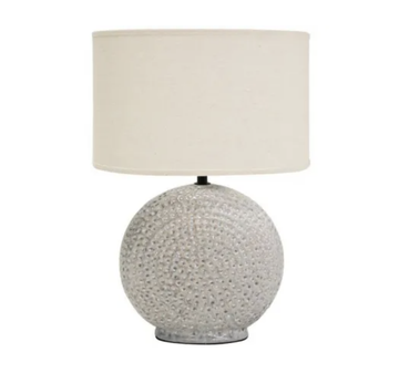 Orb Porcelain Lamp - White