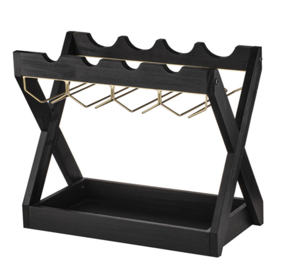 Brody Black Complete Wine Rack