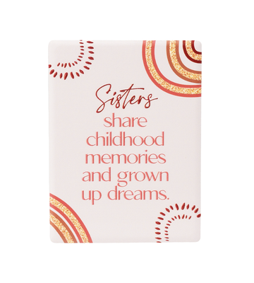 Desert Dunes Sister Ceramic Magnet