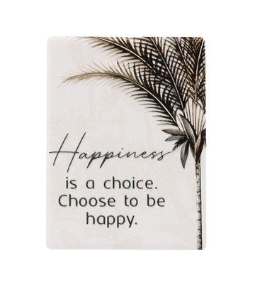 Exotic Happiness Ceramic Magnet