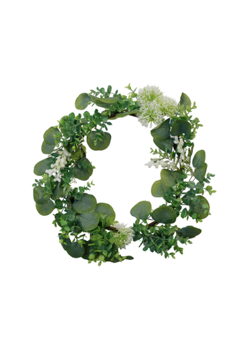 Eucalyptus Allium Wreath