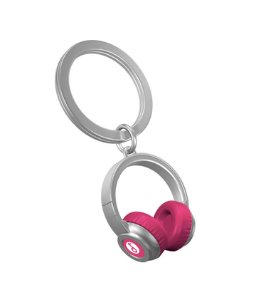 Keychain - Headphone/Pink