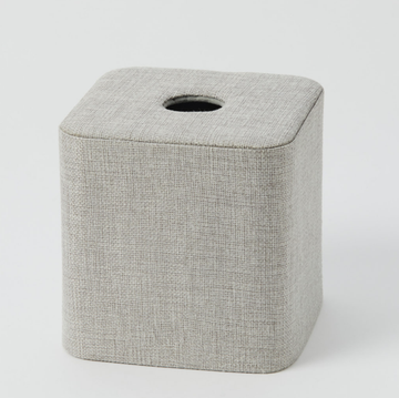 Aura Square Tissue Box Holder - Grey