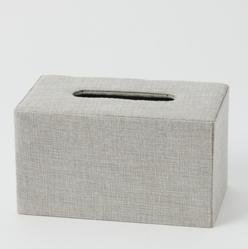 Aura Rectangular Tissue Box Holder - Grey