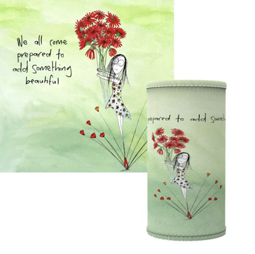 Slim Stubby Holder - We all come prepared to add something beautiful