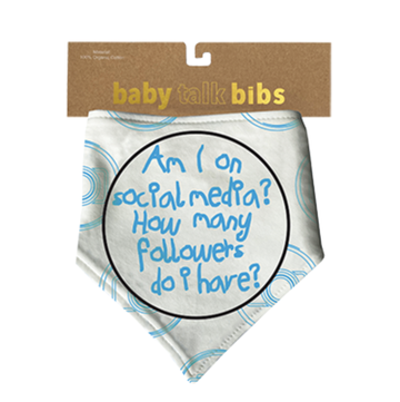 Baby Talk BIBS - Am I on Social Media?