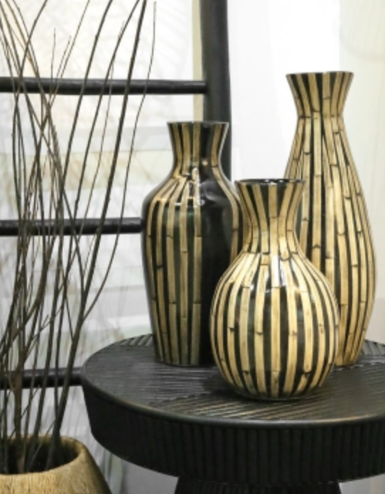 Zulu Bamboo Vase - 45cm