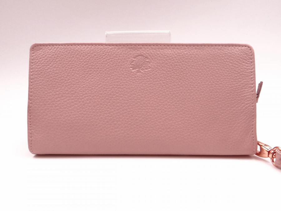 Pouch Wallet with Hand Strap - Blush