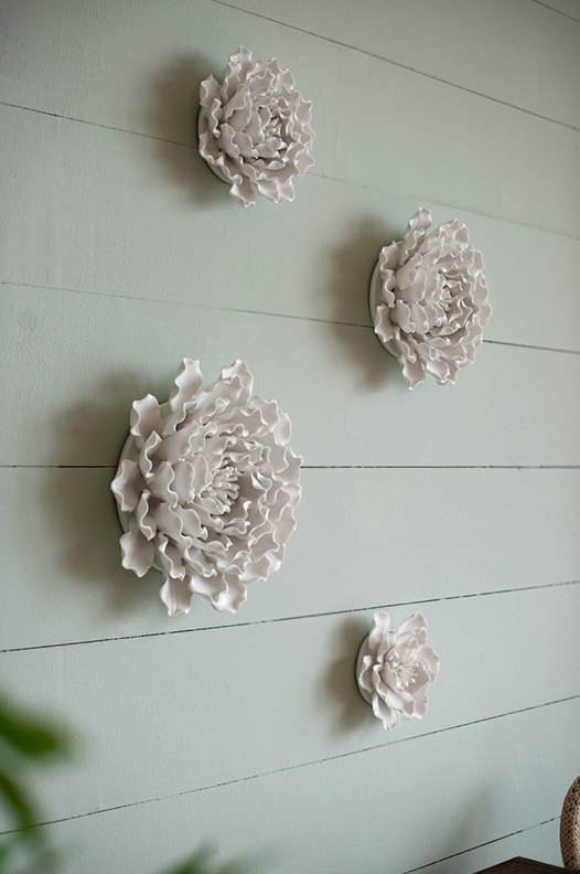 Homemade Flower Wall Decor - Large