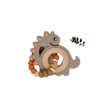 Dinosaur Pendant - Brown