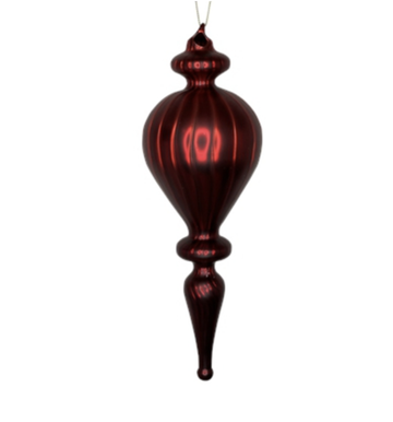 Red Glass Spire - Small