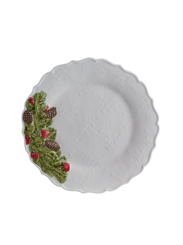 Christmas Garland Dinner Plate