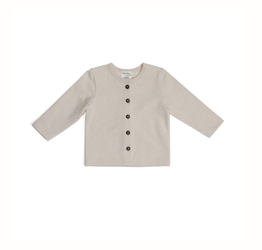 Cotton Cardigan - Sand