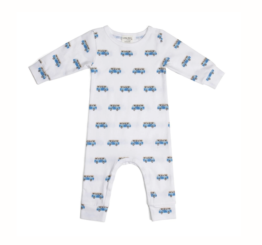 Cotton Babygrow - Camper Van