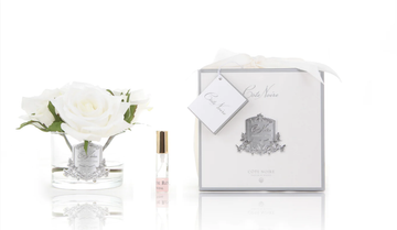 Perfumed Natural Touch 5 Roses - Ivory White