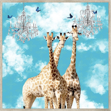 Box Frame - Giraffes In The Clouds