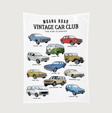 Tea Towel - NZ Vintage Car Club
