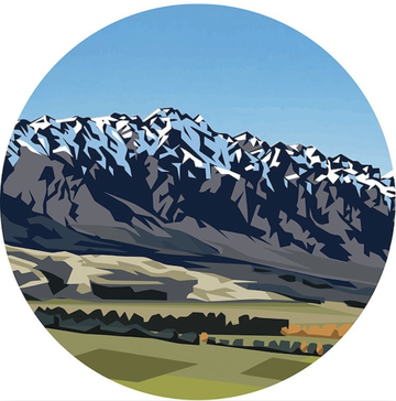 Wall Decal - Remarkables/50cm