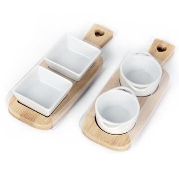 Dishes with Tray - Oval