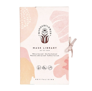 Wanderflower Sheet Mask Library Gift Set