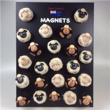 Sheep Magnet Pompoms