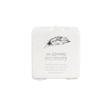 Sympathy In Loving Memory Candle Holder