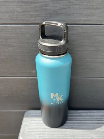 Flask Water Bottle - Blue