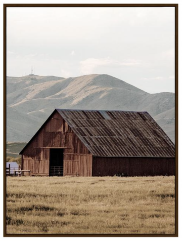 Scenic Shed Canvas Art